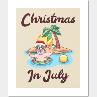 christmas in july creme Posters and Art